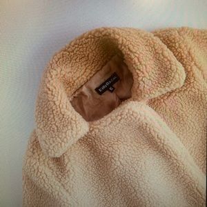 Eilly Bazar Single Button Teddy Coat